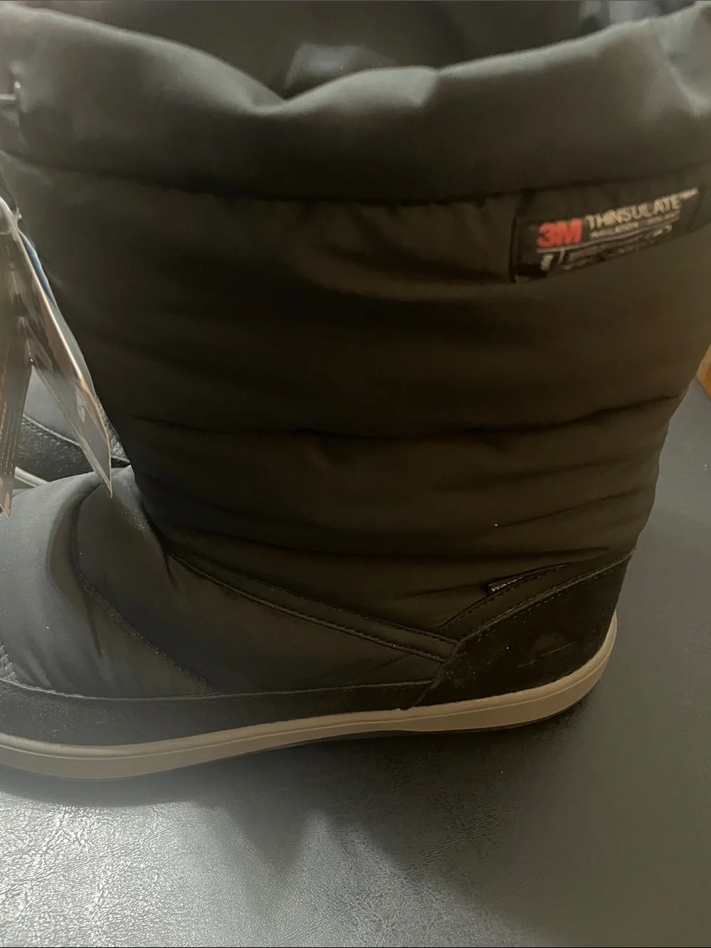 Black Ozark Trail  Winter Boots, NWT Sz.10 waterproof, insulted, memory foam